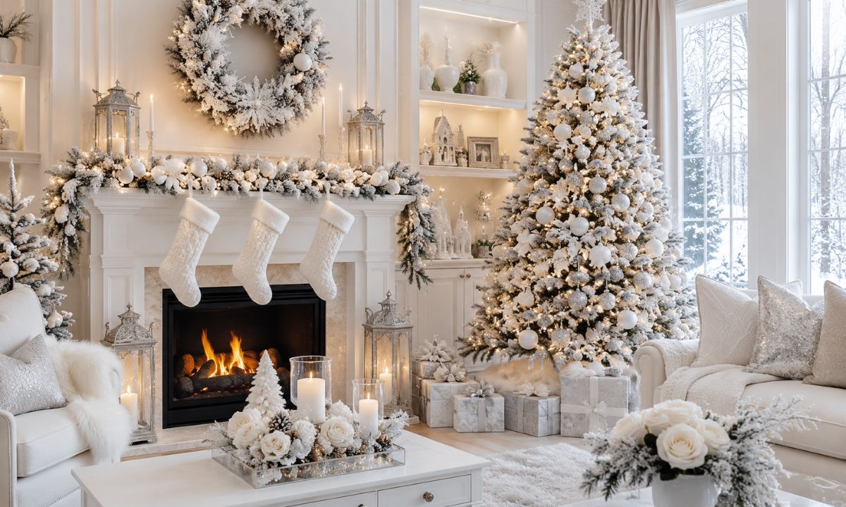12 Classic White Christmas Decor Ideas