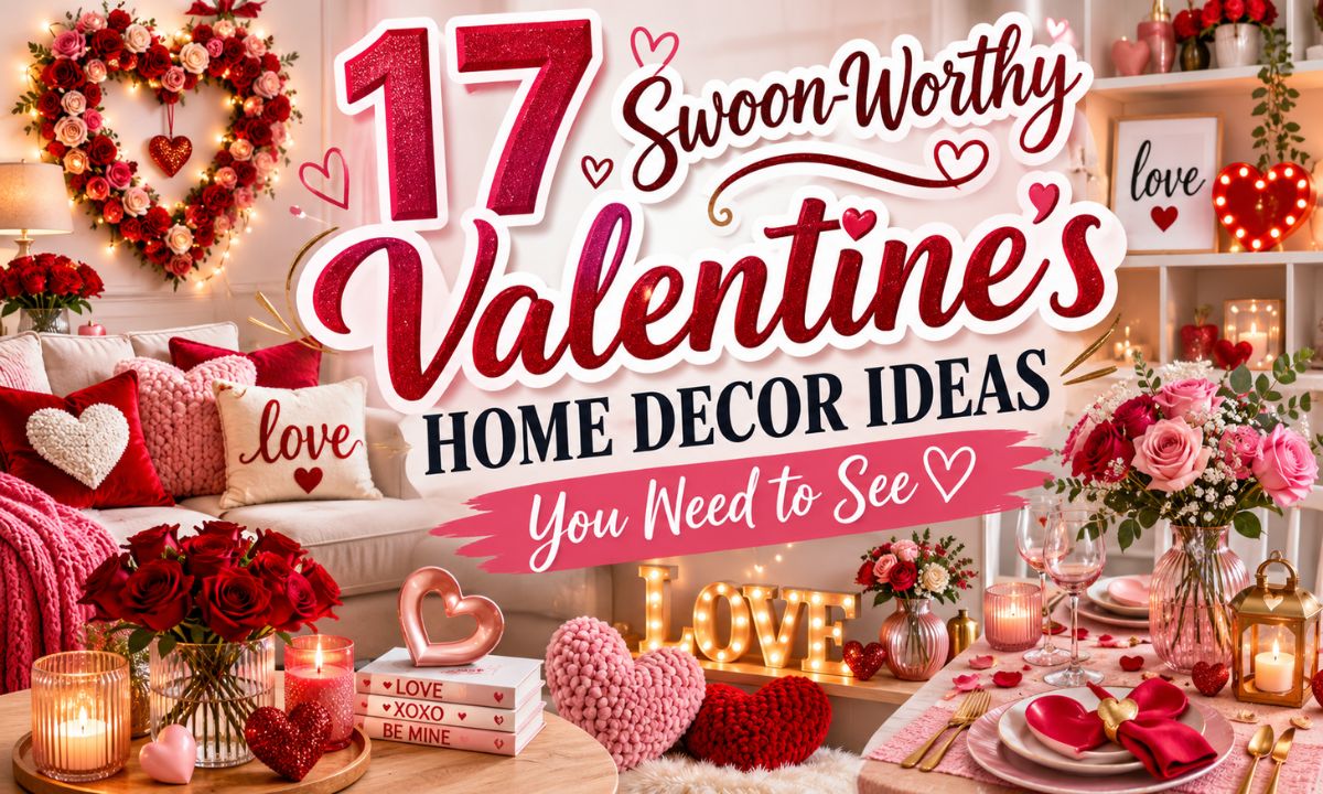 17 Swoon-Worthy Valentine’s Home Decor Ideas You Need to See