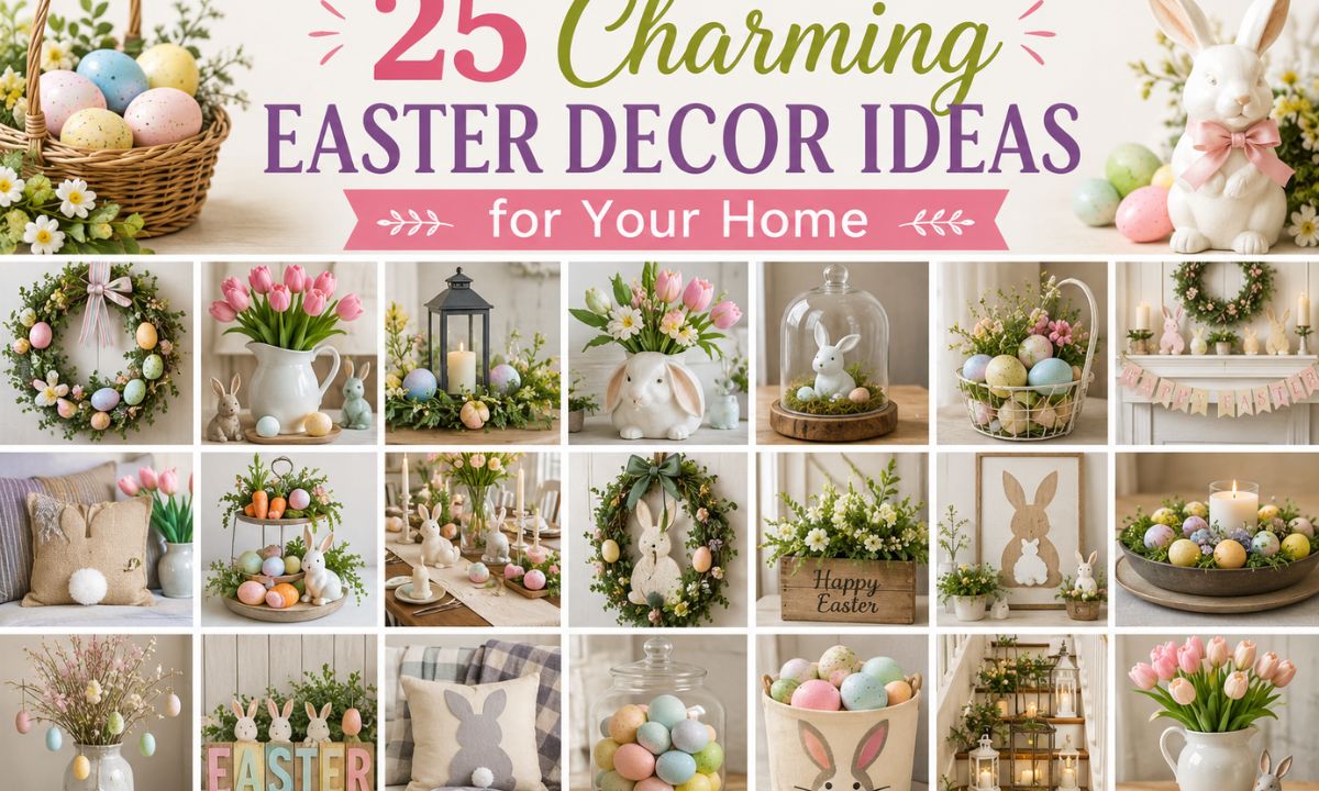 25 Charming Easter Decor Ideas for Your Home
