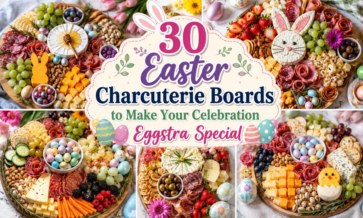 30 Easter Charcuterie Boards to Make Your Celebration Eggstra Special