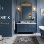 French Blue Bathrooms: Timeless Elegance