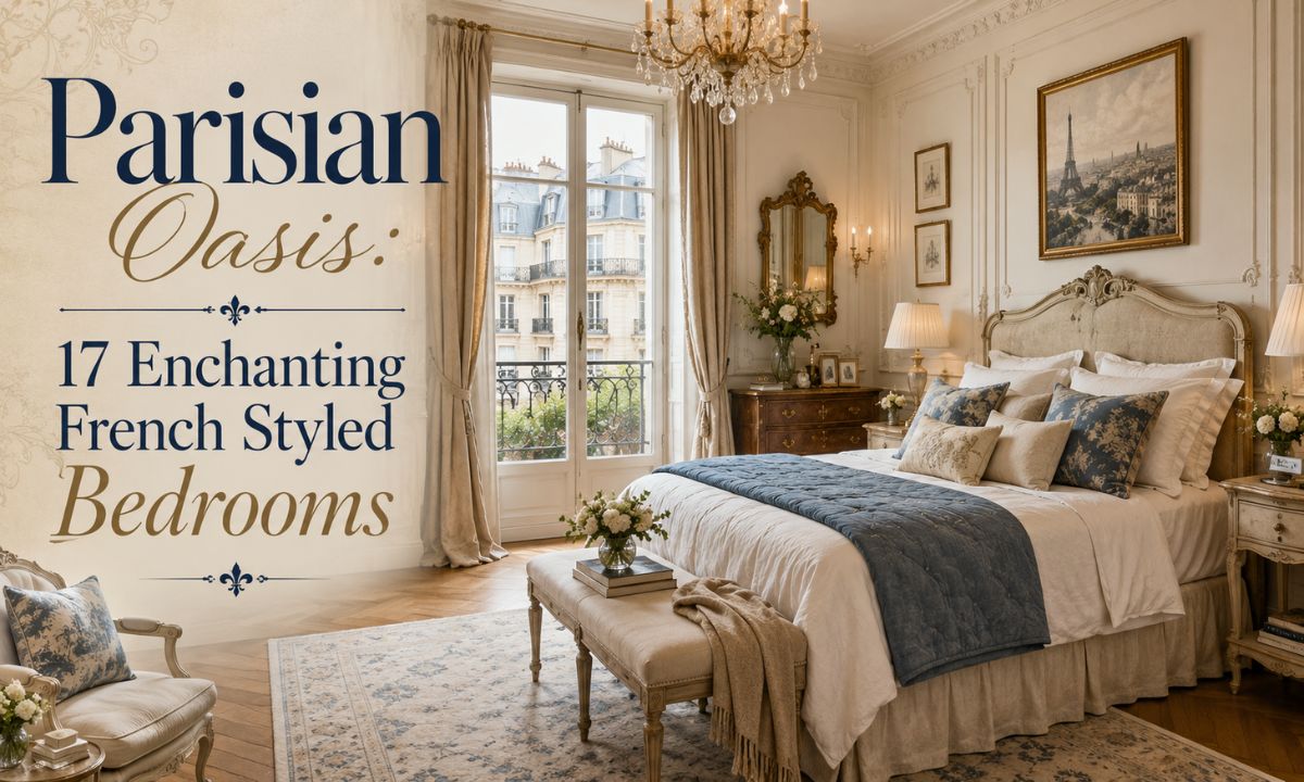 Parisian Oasis: 17 Enchanting French Styled Bedrooms