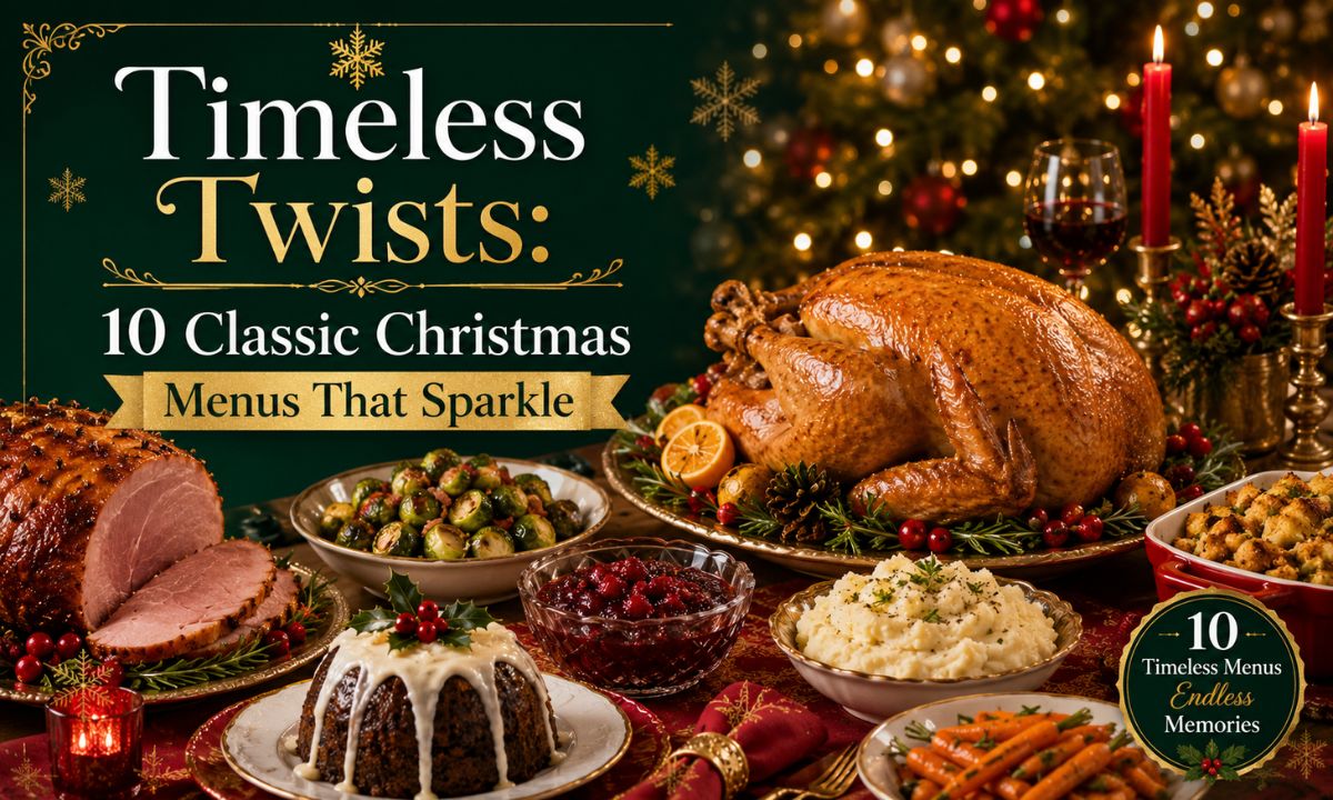 Timeless Twists: 10 Classic Christmas Menus That Sparkle